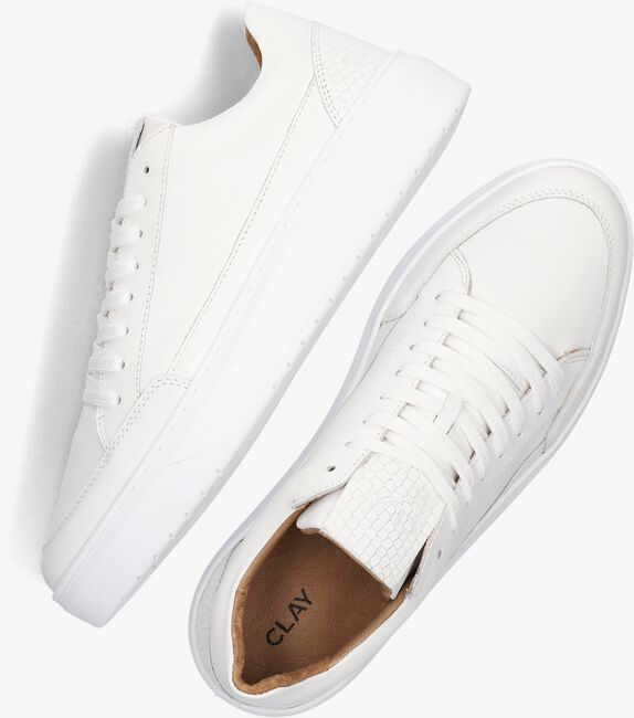 Witte CLAY Lage sneakers ENZO - large