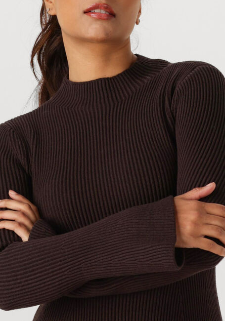 Bruine TWINSET MILANO Mini jurk 252TT3140 - large
