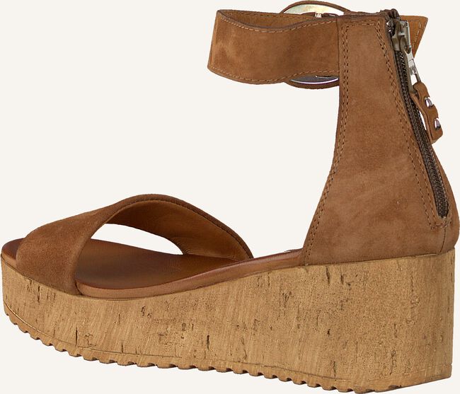 Cognac OMODA Platte sandalen 722015 Cognac OMODA Platte sandalen 722015 - large