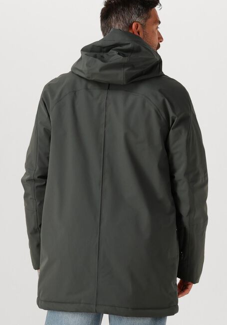 Donkergroene KRAKATAU Parka's 125200008 - large
