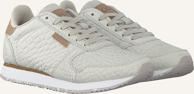 Grijze WODEN Lage sneakers YDUN CROCO Grijze WODEN Lage sneakers YDUN CROCO - large