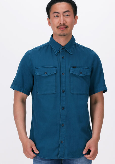 Petrol G-STAR RAW Casual overhemd MARINE SLIM SHIRT S\S - large