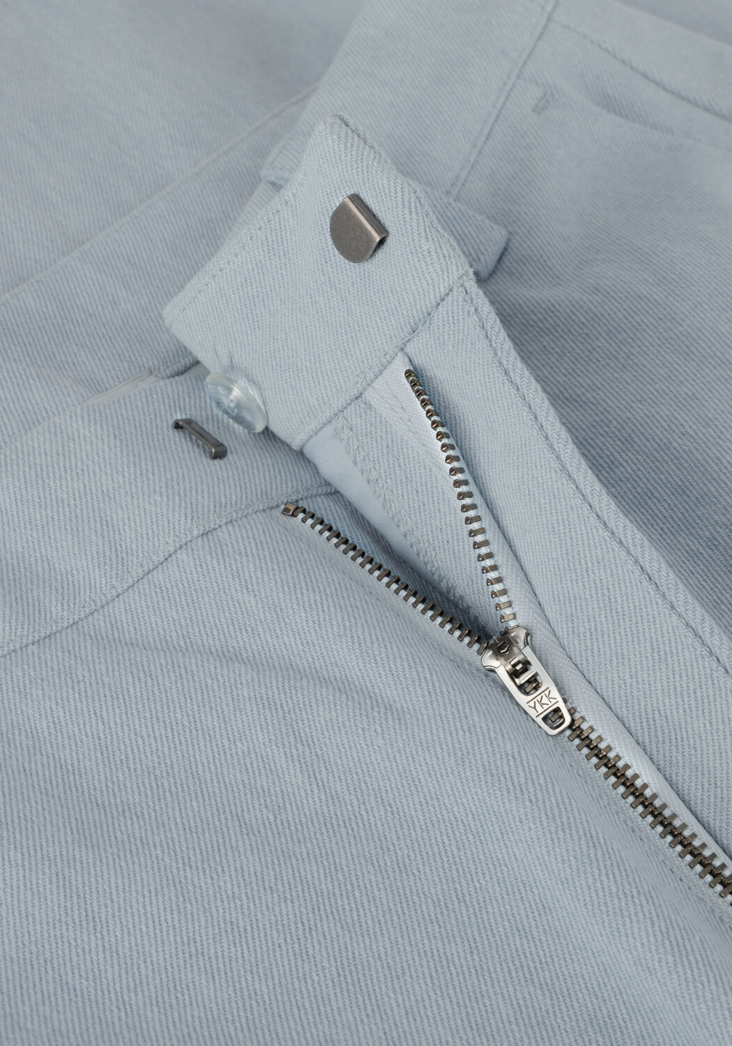 Lichtblauwe MY ESSENTIAL WARDROBE Wijde broek WINNIEMW 159 WIDE PANT - large