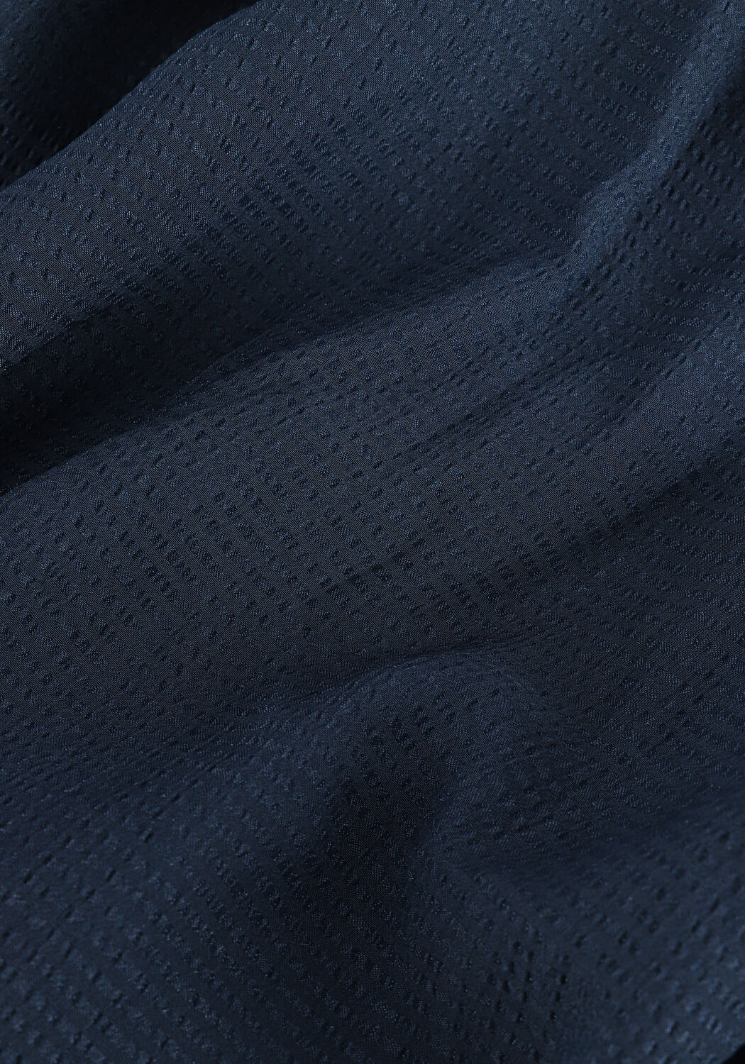 Donkerblauwe JUST FEMALE Midi jurk HELPFUL SHIRT DRESS - large