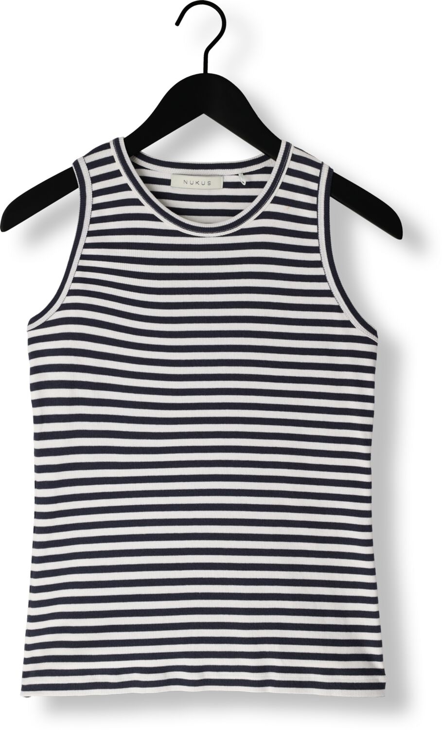 NUKUS Dames Tops & T-shirts Stefania Singlet Stripes Donkerblauw