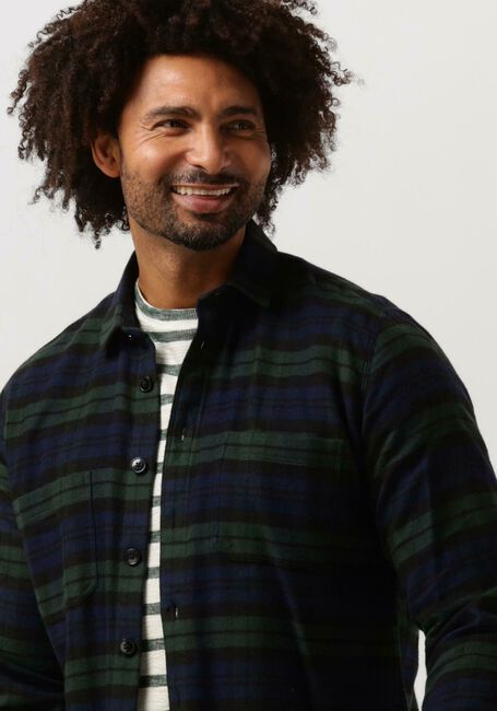 Donkerblauwe PORTO MILANO Overshirt LISSABON - large