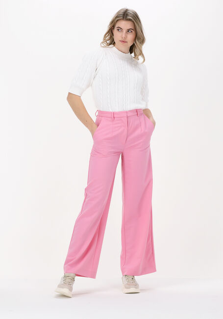 Gebroken wit SELECTED WOMEN Top SLFJULIE 2/4 KNIT HIGH NECK B - large