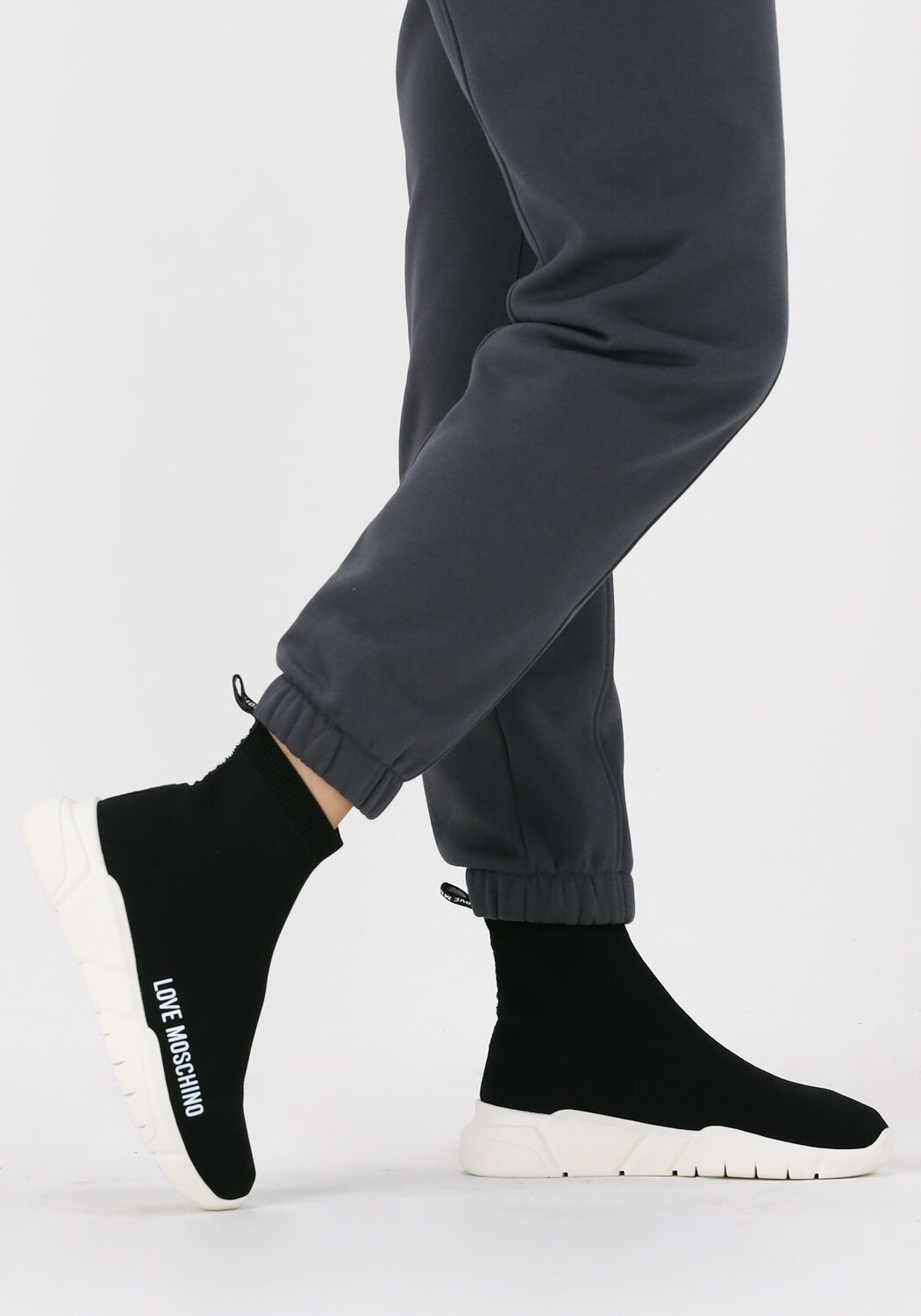 Zwarte LOVE MOSCHINO Hoge sneakers JA15343G1G - large