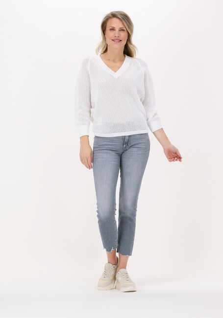 Witte BELLAMY Trui FRANK NET - large