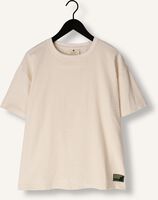 Gebroken wit ANERKJENDT T-shirt AKVILLADS CORDUROY S/S TEE Gebroken wit ANERKJENDT T-shirt AKVILLADS CORDUROY S/S TEE - medium