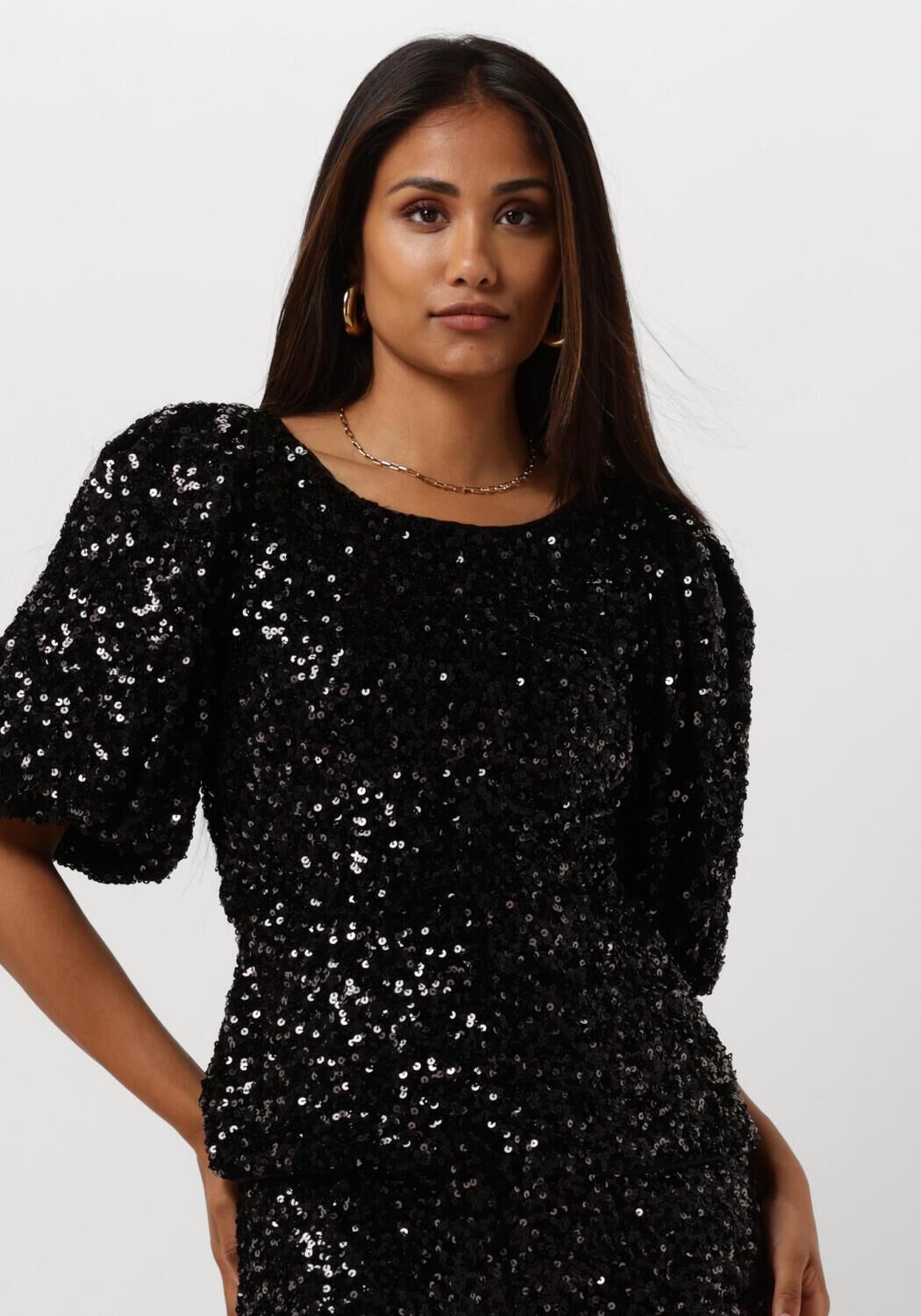 Harper & Yve Dames Marsja-ls Tops & T-shirts Black Dames