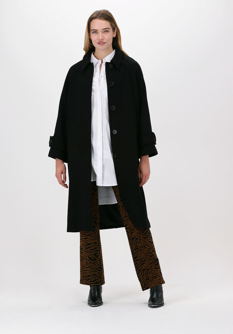 Zwarte CO'COUTURE Mantel ESME OVERSIZE COAT - large