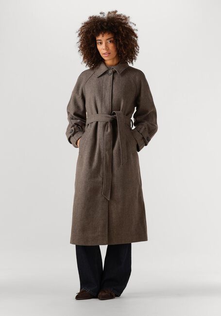 Taupe OBJECT Mantel OBJEMMA L/S COAT - large