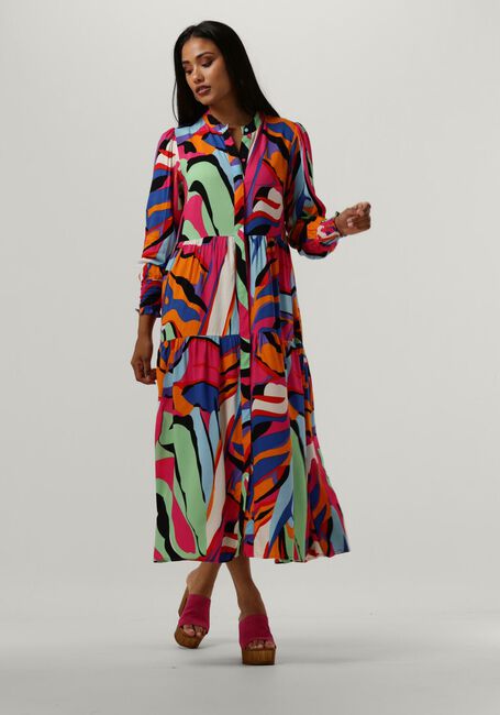 Multi Y.A.S. Midi jurk YASALIRA LS LONG SHIRT DRESS S. NOOS - large
