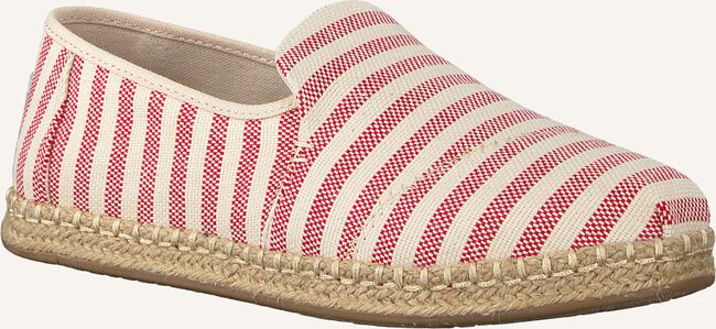 Rode TOMS Espadrilles DECONSTRUCTED ALPARGATA W Rode TOMS Espadrilles DECONSTRUCTED ALPARGATA W - large