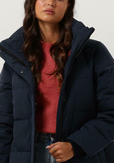 Donkerblauwe MSCH COPENHAGEN Gewatteerde jas MSCHPETRA PAVINARIA JACKET - large