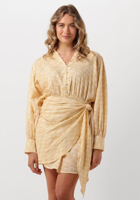 Beige OMODA ATELIER Mini jurk X KAE - large