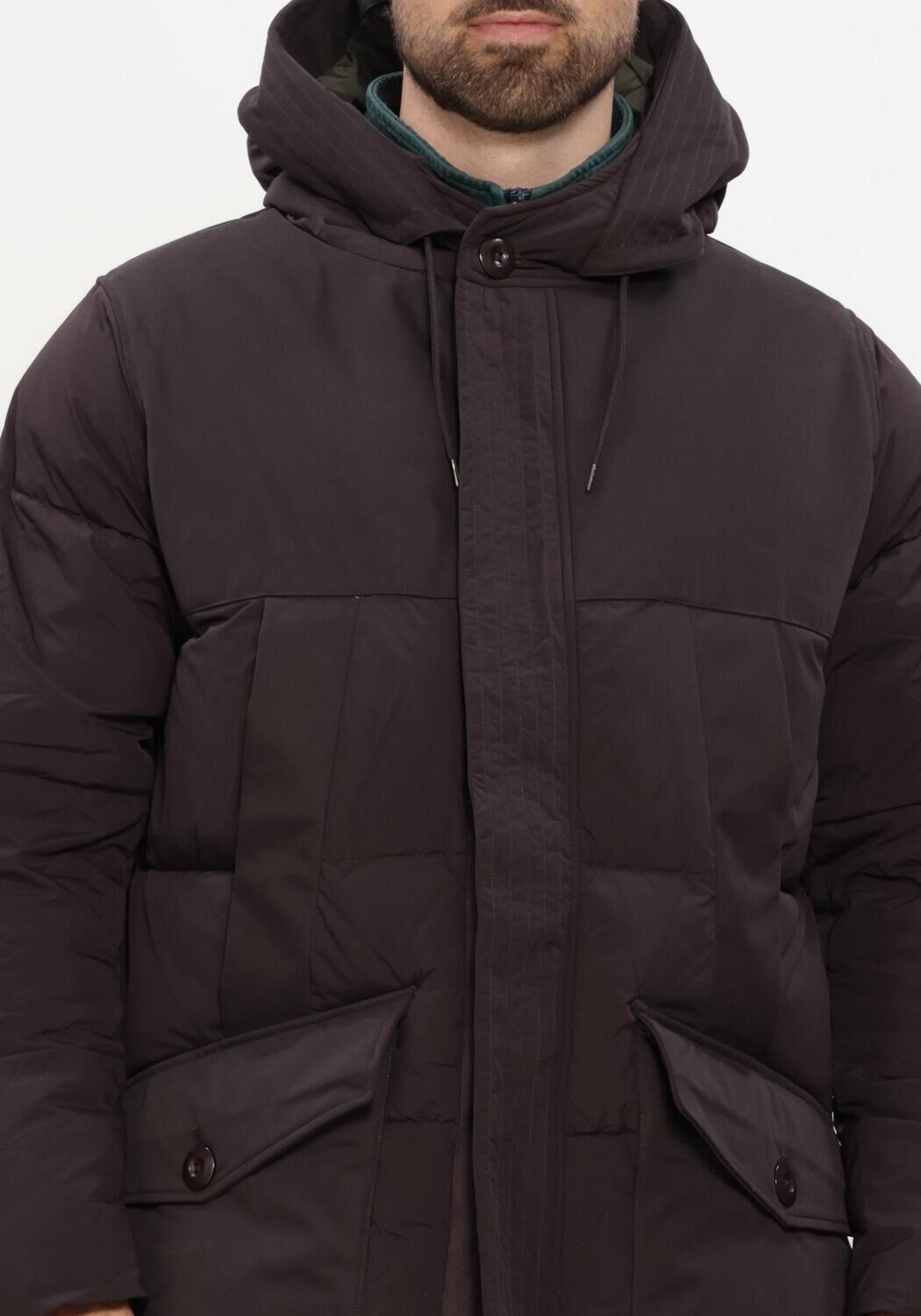 BUTCHER OF BLUE Heren Jassen Barrett Puffer Jacket Bruin