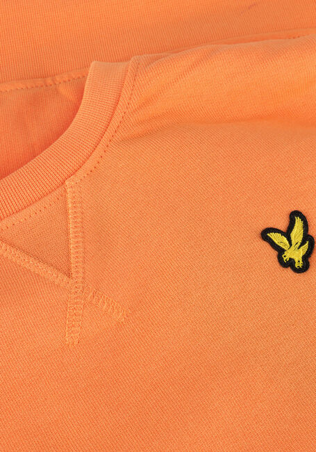 Oranje LYLE & SCOTT Trui CREW NECK SWEATSHIRT BOYS - large