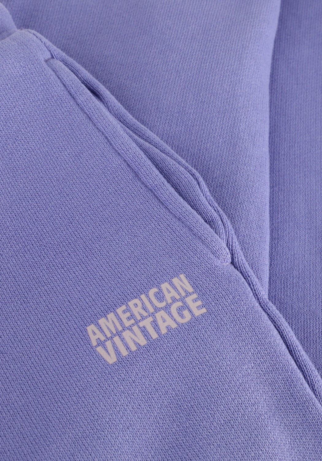 Paarse AMERICAN VINTAGE Joggingbroek IZUBIRD JOGGER - large