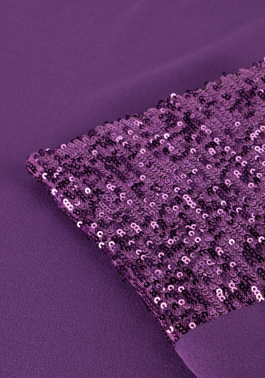 Paarse ANA ALCAZAR Mini jurk DRESS MORDERN PURE - large