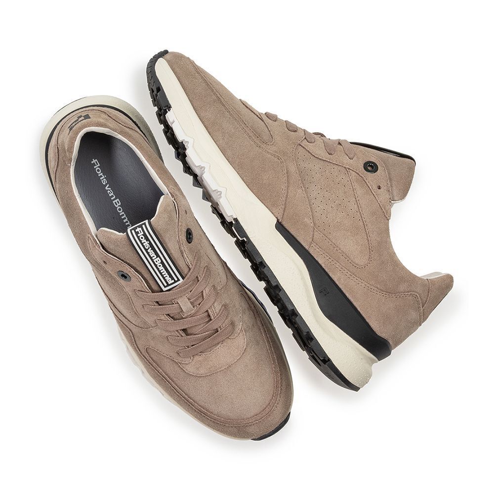 Taupe FLORIS VAN BOMMEL Lage sneakers De Treener 07.01 - medium