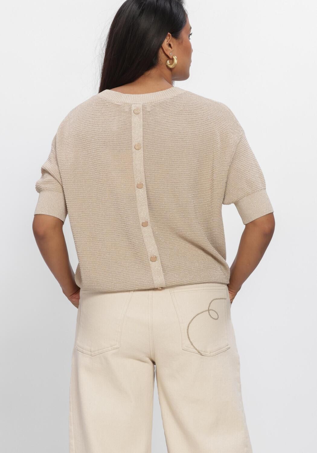 Beige NUKUS Top KINTY TOP LUREX - large