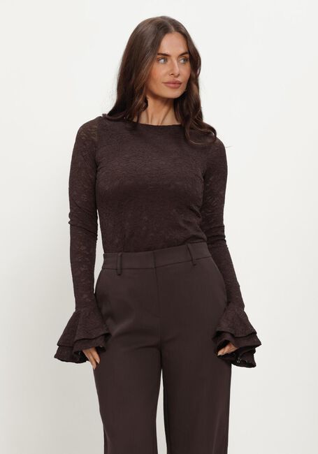 Bruine FREEBIRD Top BEVERLY - large