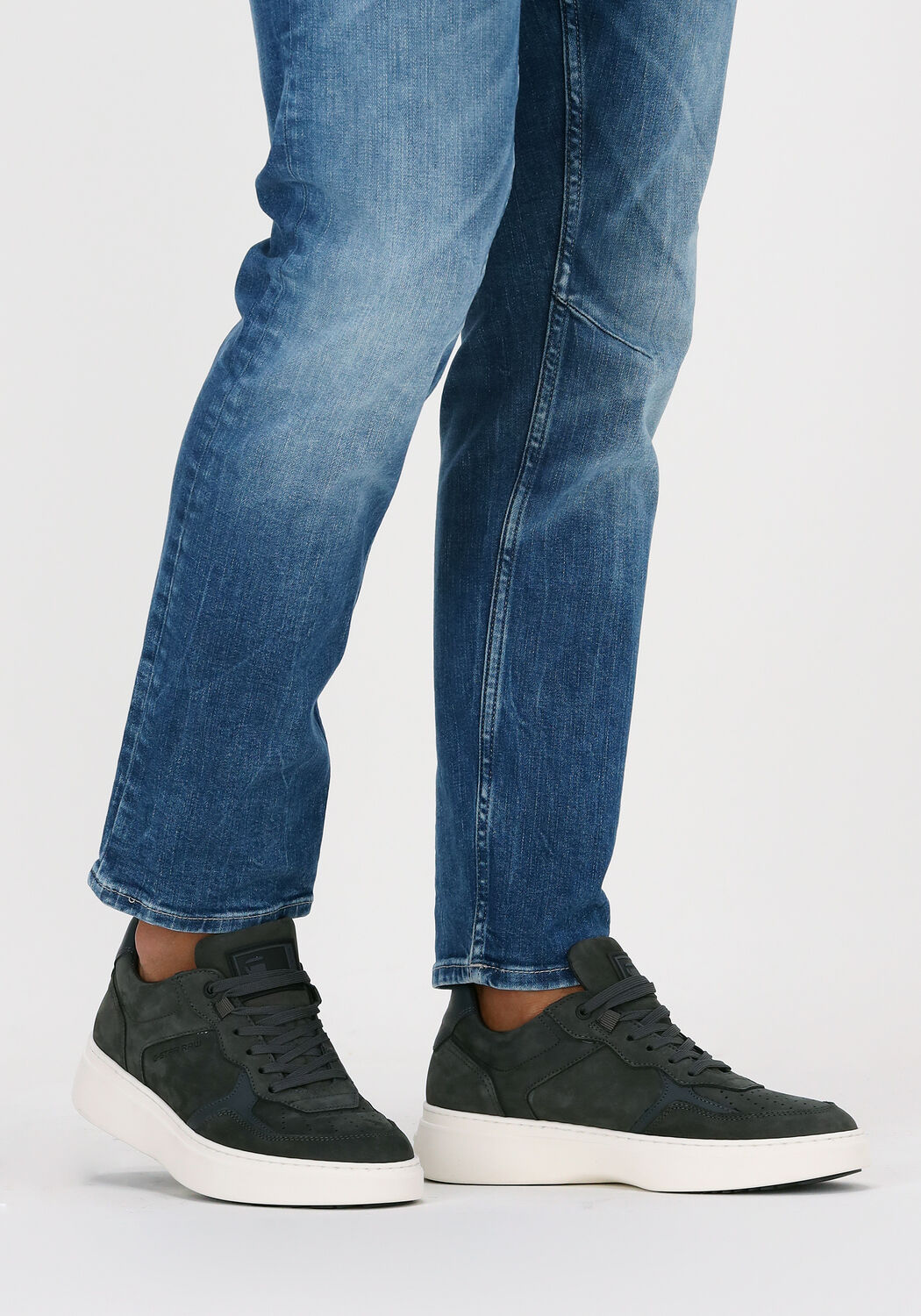 Grijze G-STAR RAW Lage sneakers LASH NUB M - large