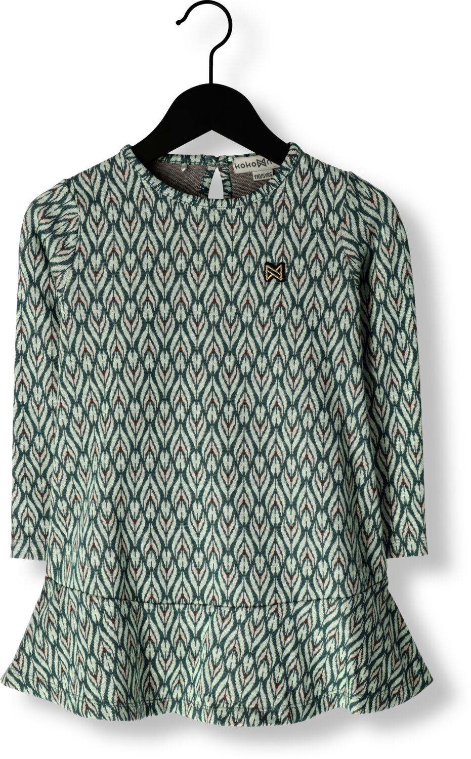 KOKO NOKO Meisjes Jurken Q52952 Groen