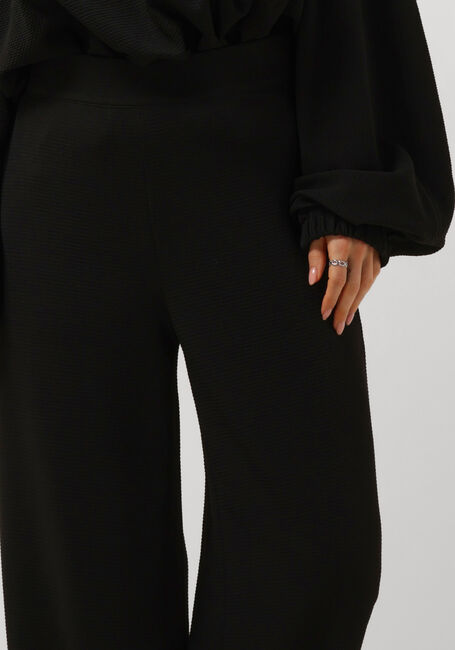 Zwarte CO'COUTURE Wijde broek HAZELCC WIDE LONG PANT - large