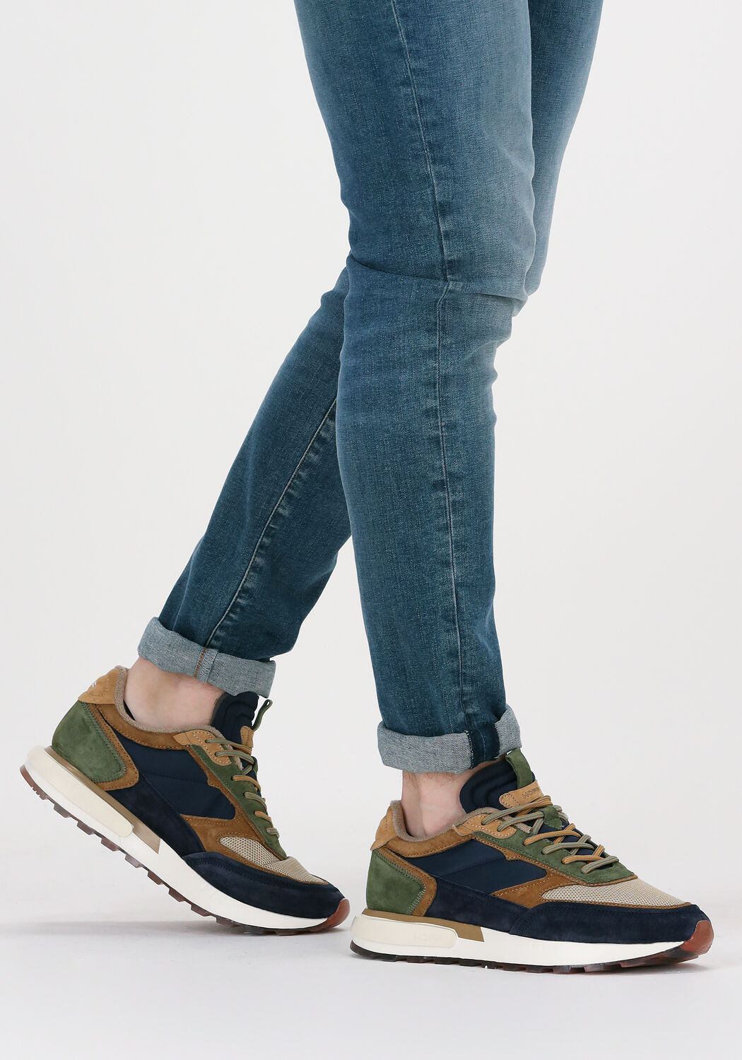 Blauwe THE HOFF BRAND Lage sneakers PAMPA | Omoda