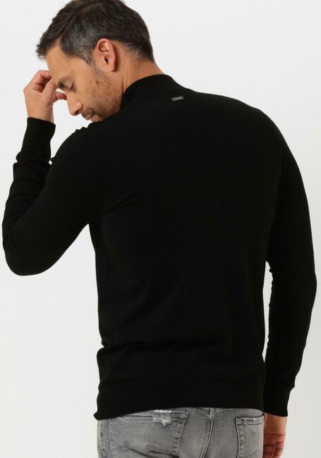 Zwarte PUREWHITE Coltrui ESSENTIAL KNIT MOCKNECK LS - large