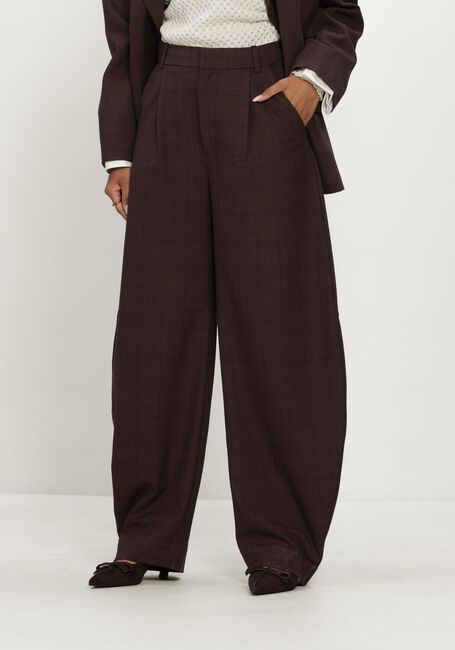 Bruine GESTUZ Broeken GZLAVANA HW PANTS - large