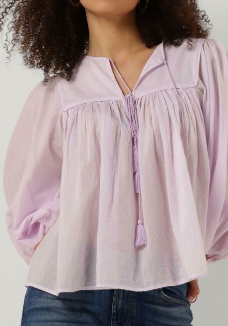 Lila ANTIK BATIK Blouses HITA BLOUSE - large