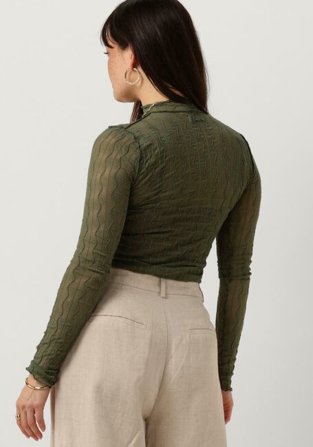 Groene ENVII Top ENSOFIE LS T-N TEE 6958 - large