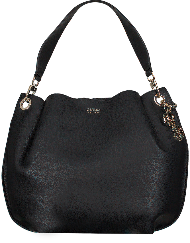 Zwarte GUESS Handtas HWVG68 53030 Omoda