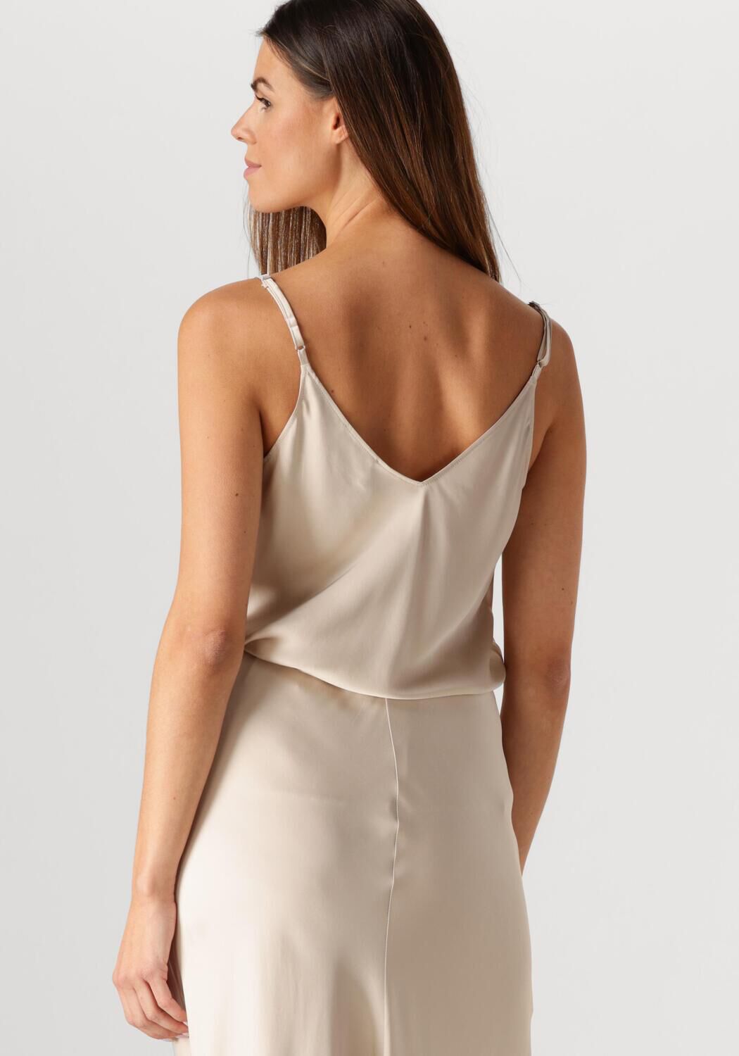 RESORT FINEST Dames Tops & T-shirts Camisole Wih Lace Goud