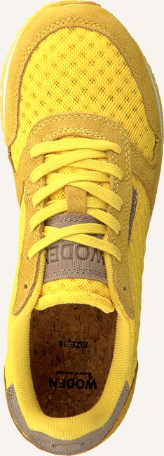 Gele WODEN Lage sneakers YDUN SUEDE MESH Gele WODEN Lage sneakers YDUN SUEDE MESH - large