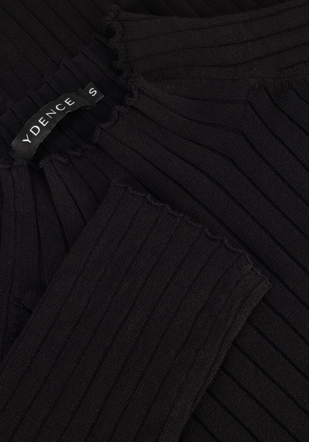 Zwarte YDENCE Top KNITTED TOP KIT - large