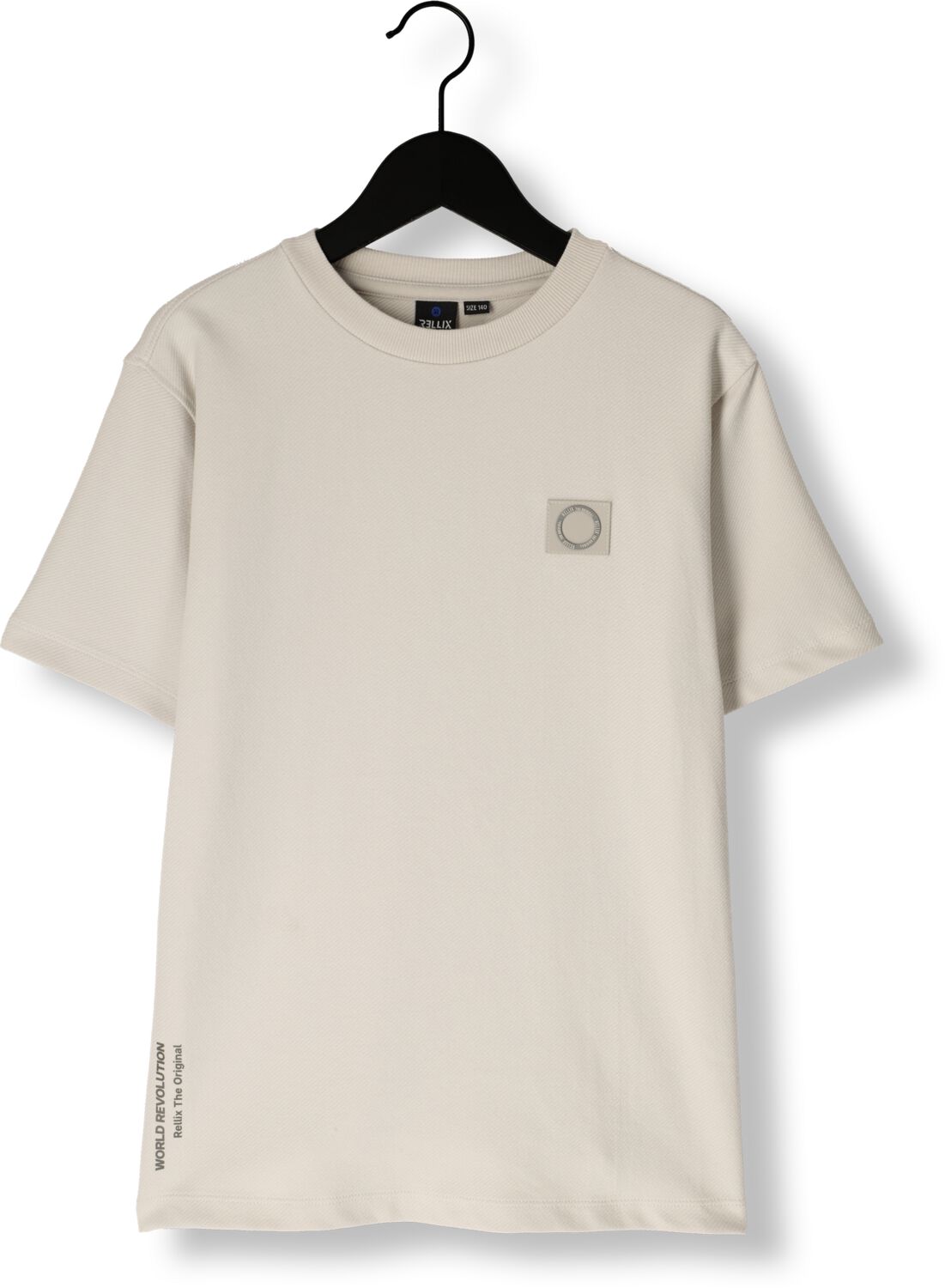 RELLIX Jongens Polo's & T-shirts Oversized T-shirt Rlx Twill Gebroken Wit