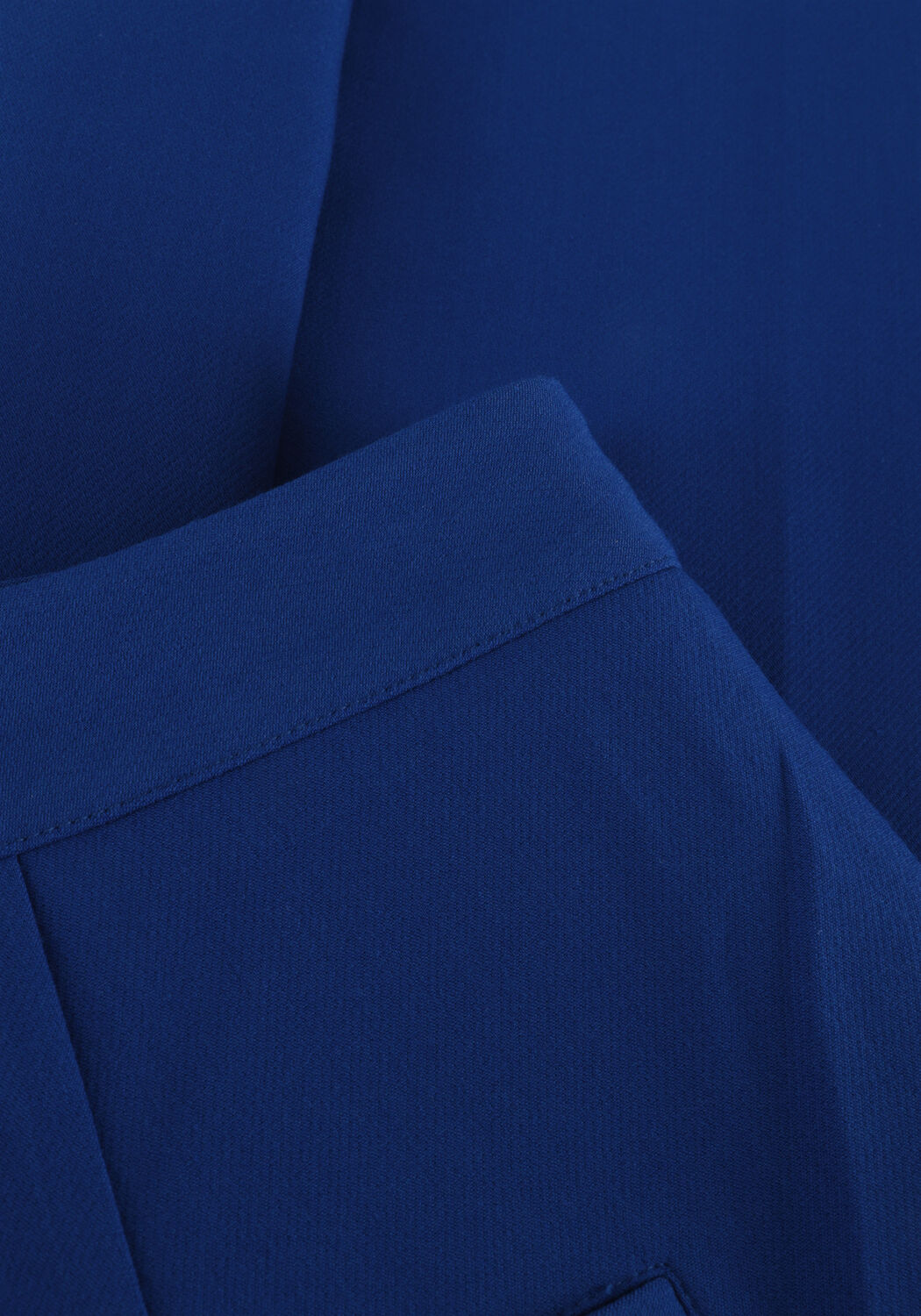 Blauwe ANOTHER LABEL Wijde broek MOORE PANTS - large