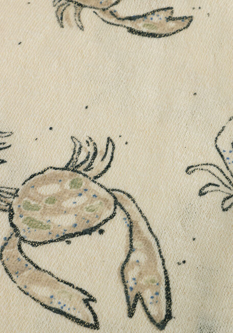 Ecru PLAY UP T-shirt PRINTED FLAME JERSEY T-SHIRT - large