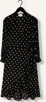 Zwarte NEO NOIR Midi jurk EVA RETRO DOT DRESS Zwarte NEO NOIR Midi jurk EVA RETRO DOT DRESS - medium