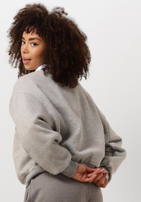 Grijze BY-BAR Sweater BIBI SALUT SWEATER - large