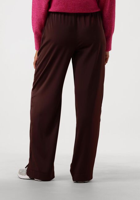 Bruine Y.A.S. Wijde broek YASPELANA HW PANT - large