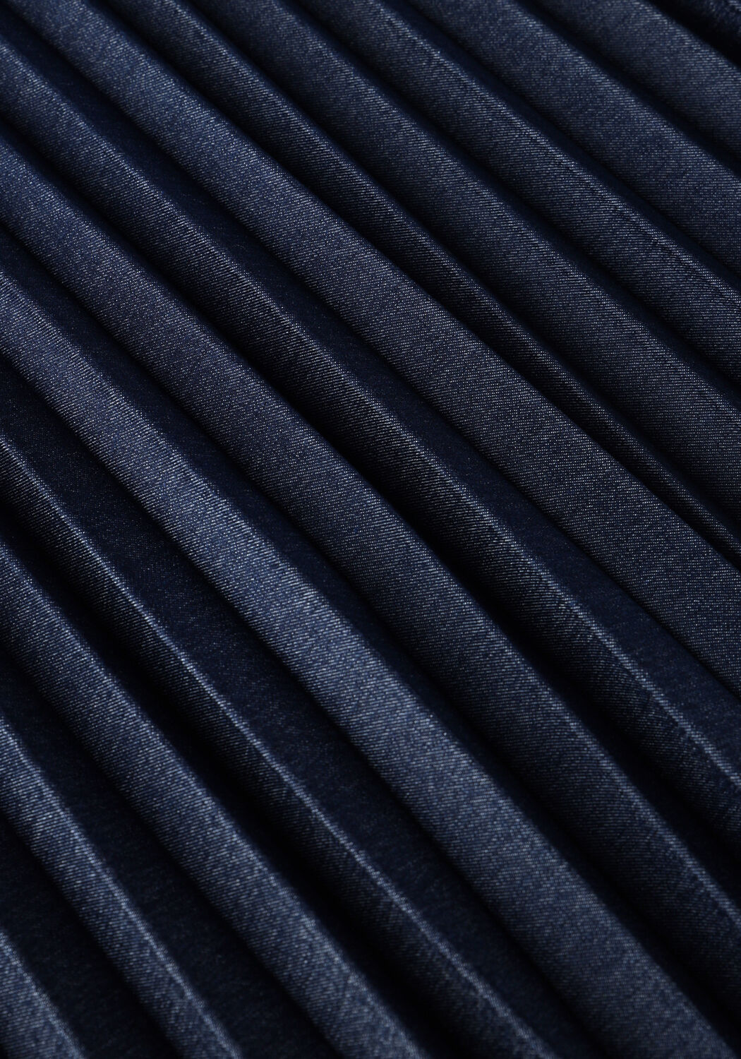 Donkerblauwe INWEAR Midirok CHERRIEIW SKIRT - large