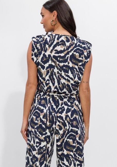 Multi STUDIO ANNELOES Top Leona strap leopard top - large