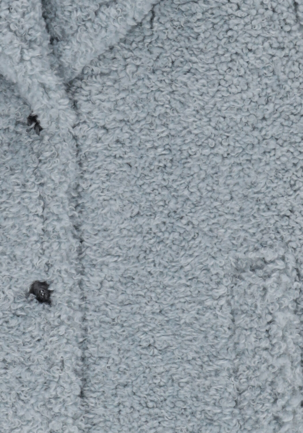 Blauwe BEAUMONT Teddy jas TEDDY STATEMENT COAT - large