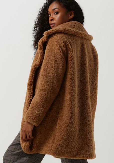 Camel NOTRE-V Teddy jas TEDDY COAT SHORT - large